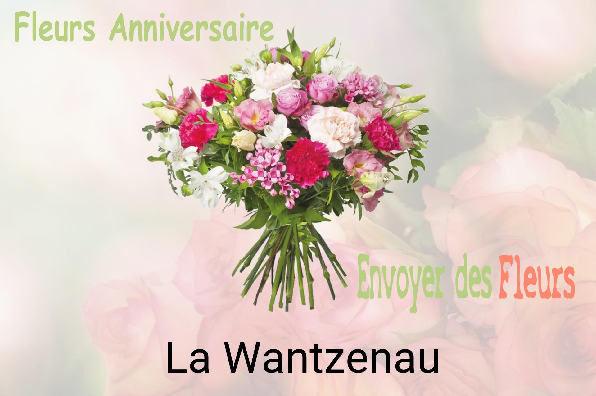 Bouquet de fleurs d’anniversaire livré à La Wantzenau