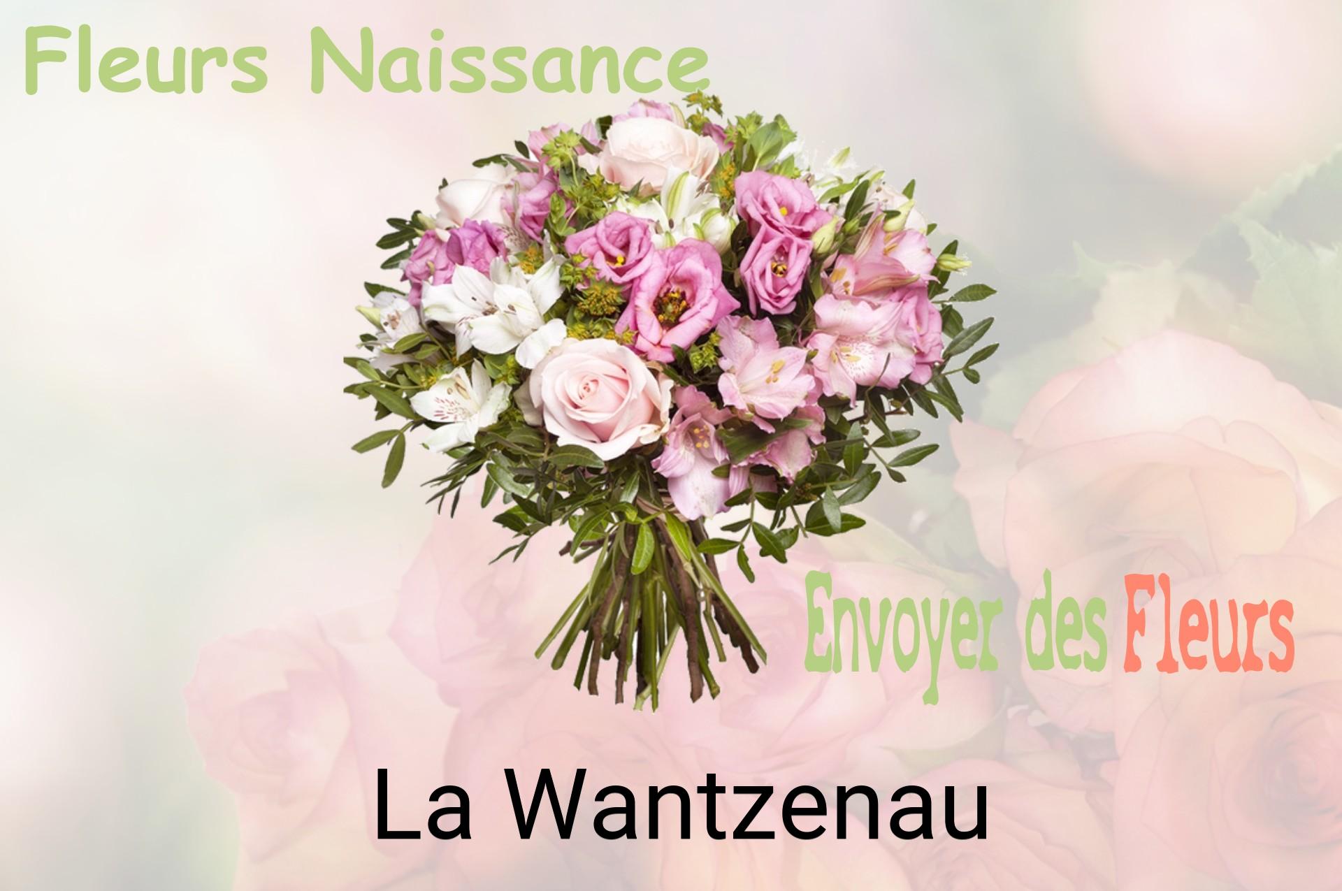 Bouquet de fleurs de naissance livré à La Wantzenau